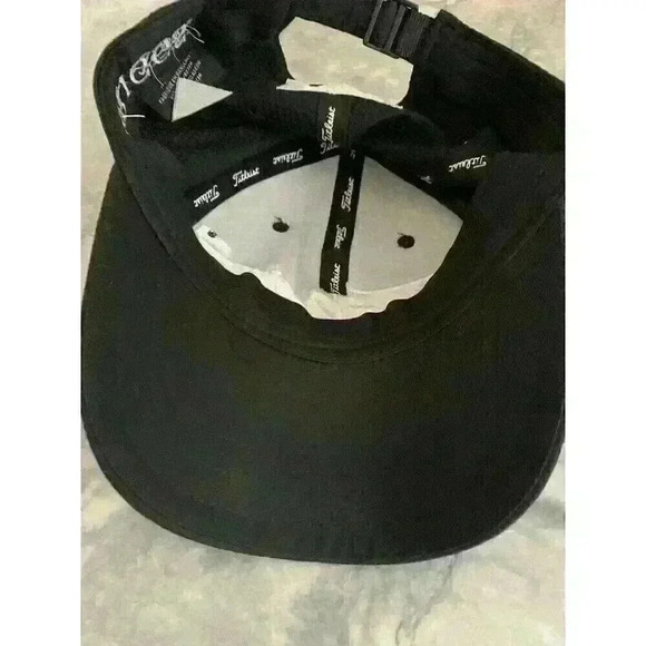 Titleist Danny Briggs Black Hat Cap Adjustable Strap Back Adjustable Golf - Picture 5 of 5